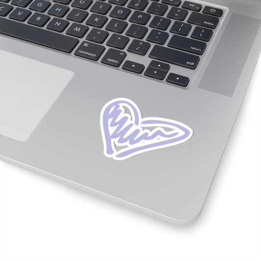 Emma's Heart Kiss-Cut Stickers