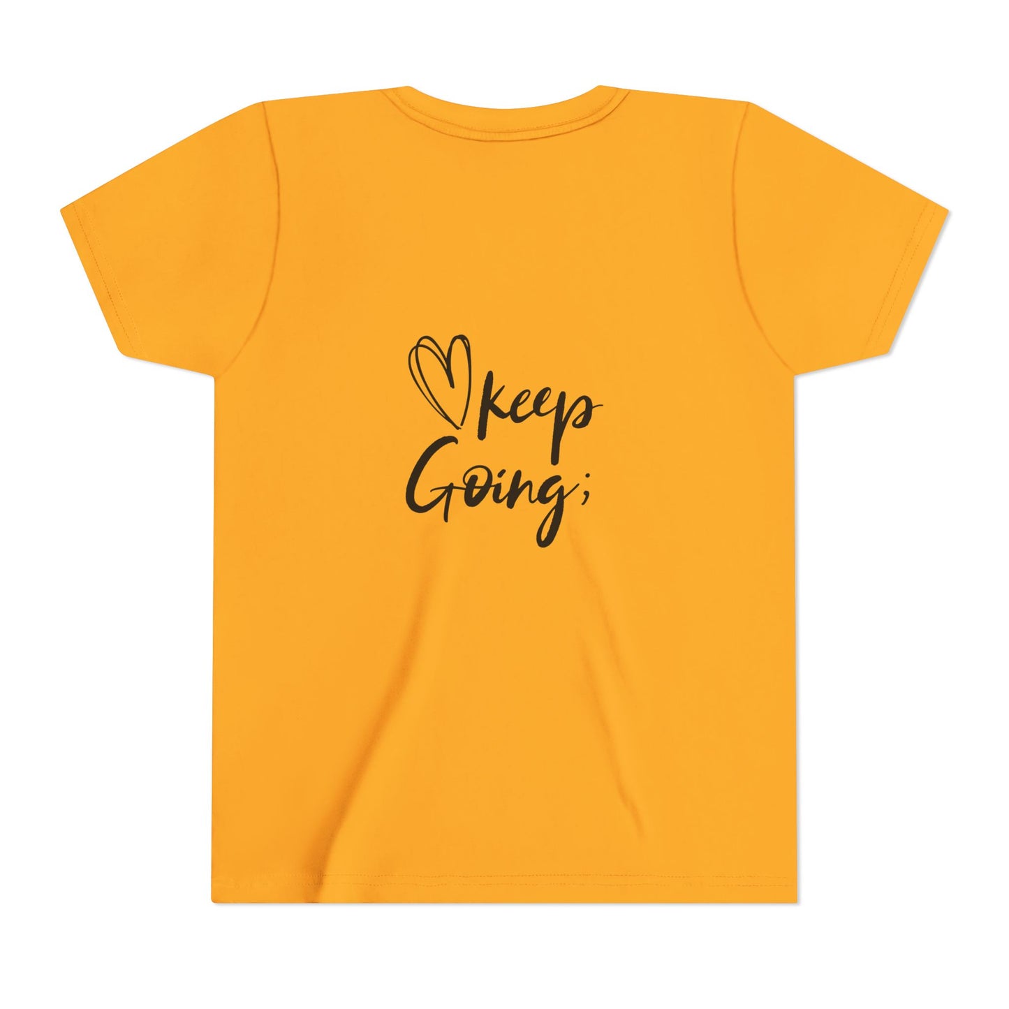 Inspiring Youth Tee: You Matter, Keep Going - Motivational T-Shirt for Kids, Positive Vibes, Birthday Gift, Back-to-School, Everyday Wear