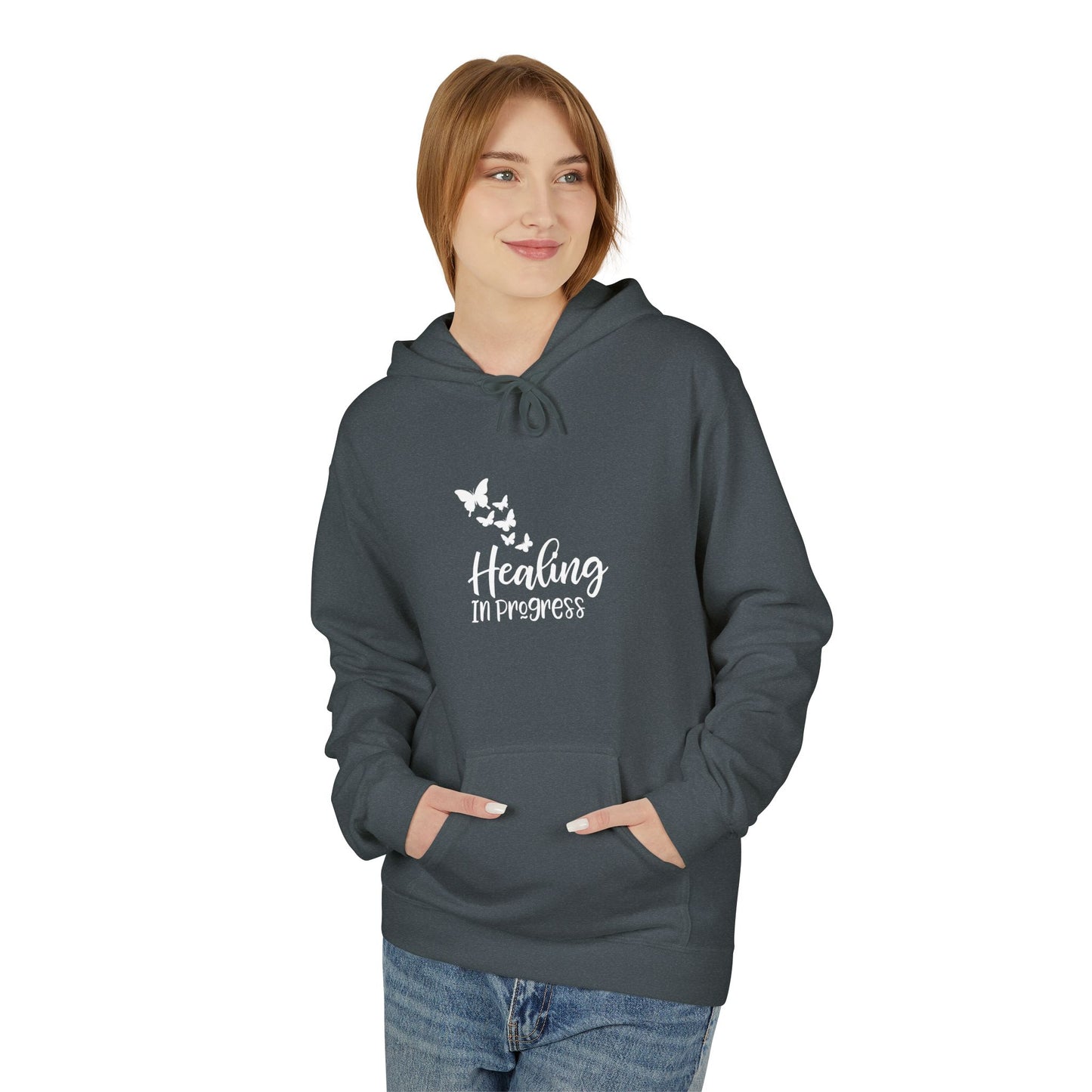 Healing In Progress Unisex Fleece Hoodie