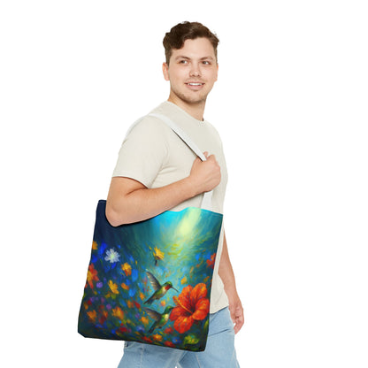 Hummingbird Love Tote Bag