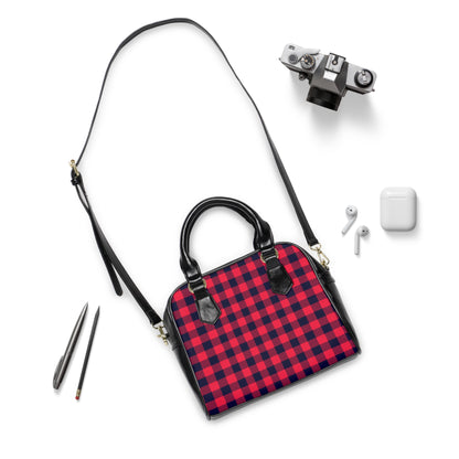 Red Plaid Handbag