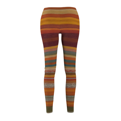 RainBoho Striped Leggings