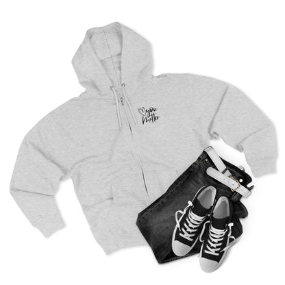 Keep Going; You Matter Unisex Zip Hoodie