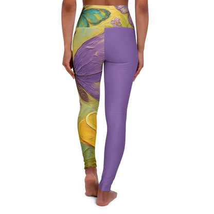 Bloomin' Beauties High Waisted Yoga Leggings