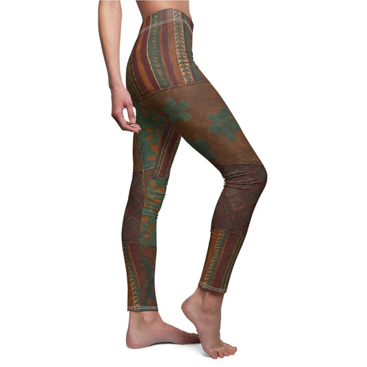 Bohemian Patchwork Leggings