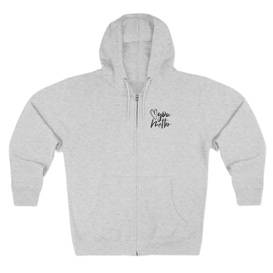 Keep Going; You Matter Unisex Zip Hoodie