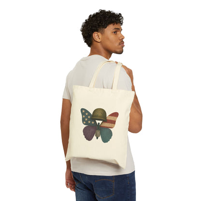 Wings of Honor Canvas Tote Bag
