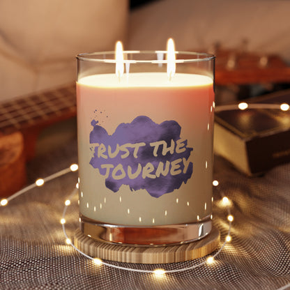 "Trust the Journey" 11 oz Glass Soy Scented Candle