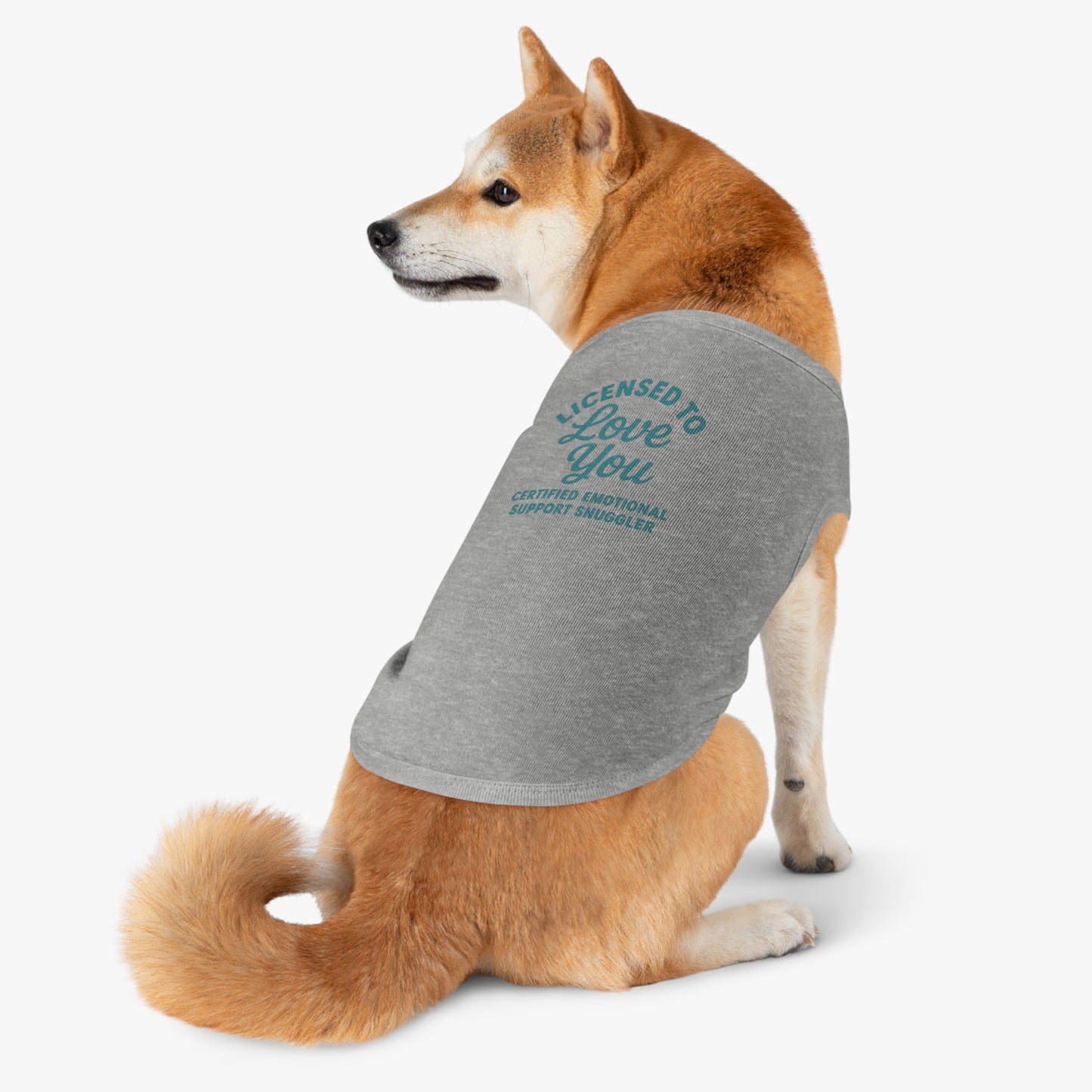 "Licensed to Love You" Pet Tank Top