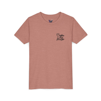 Inspiring Youth Tee: You Matter, Keep Going - Motivational T-Shirt for Kids, Positive Vibes, Birthday Gift, Back-to-School, Everyday Wear