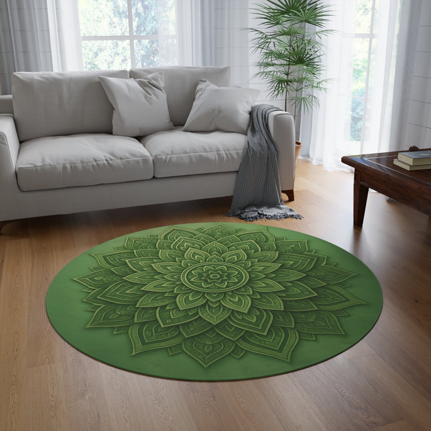 Sage Strength Round Rug