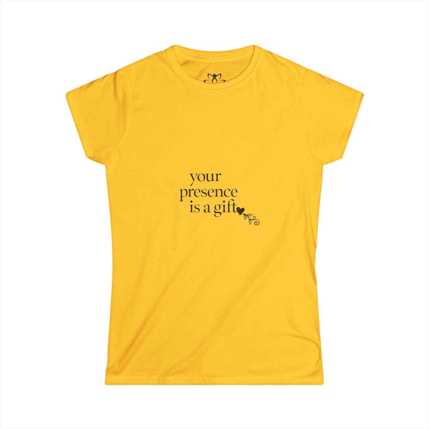 "Your Presence is a Gift" Soft Style Tee