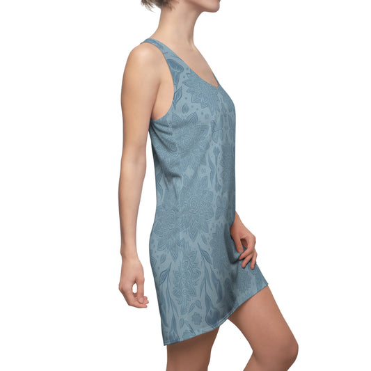 Bloomlight Boho Dress (Blue)