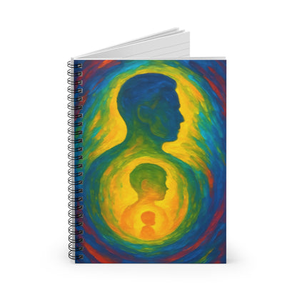 Colorful Reflection Spiral Notebook