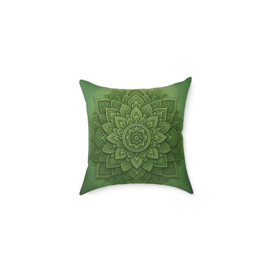 Sage Strength Mandala Pillow