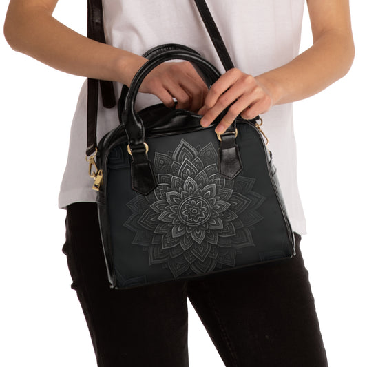 Zen in Black & White Handbag
