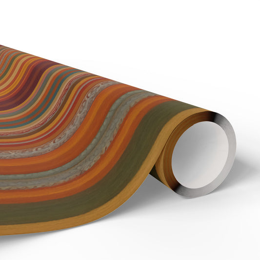 RainBoho Stripes Gift Wrapping Paper