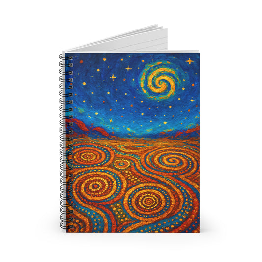Sacred Patterns Spiral Notebook