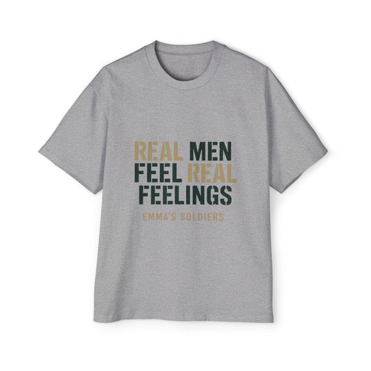 Real Men Real Feelings Oversized Tee