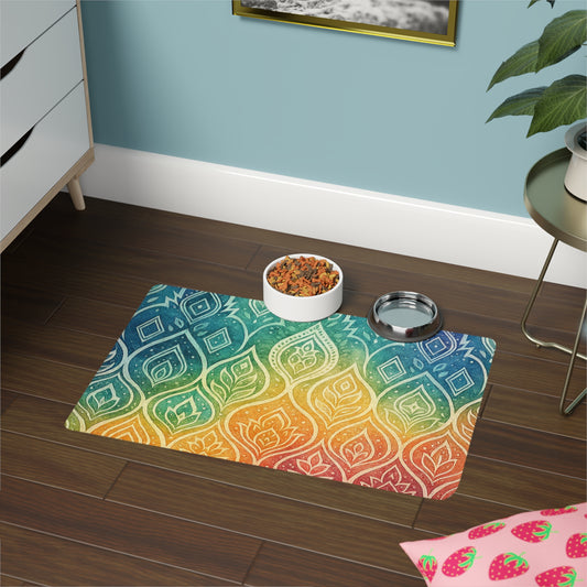 RainBoHo Pet Food Mat