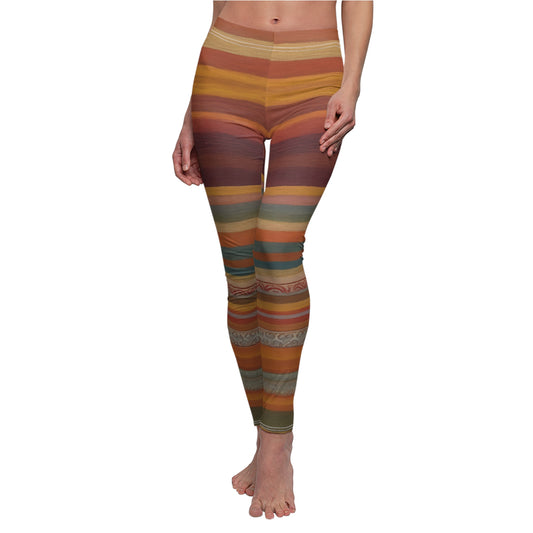 RainBoho Striped Leggings