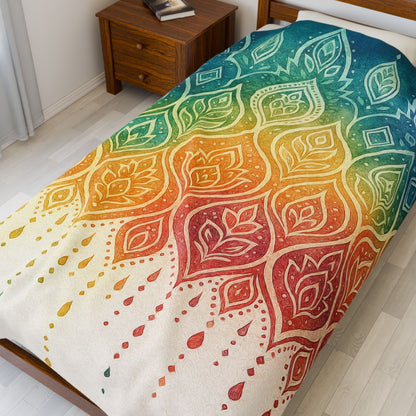 RainBoHo Plush Blanket