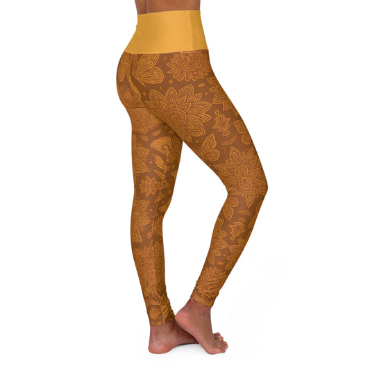 Bloomlight Boho High Waisted Yoga Leggings