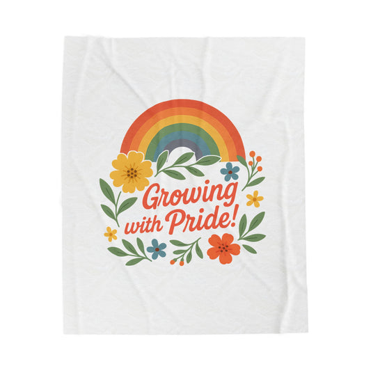 Growing with Pride! Plush Blanket