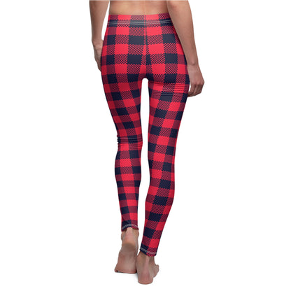 Red Gingham Leggings