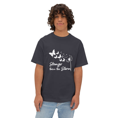 Stronger than the Storm Unisex Oversized Boxy Tee