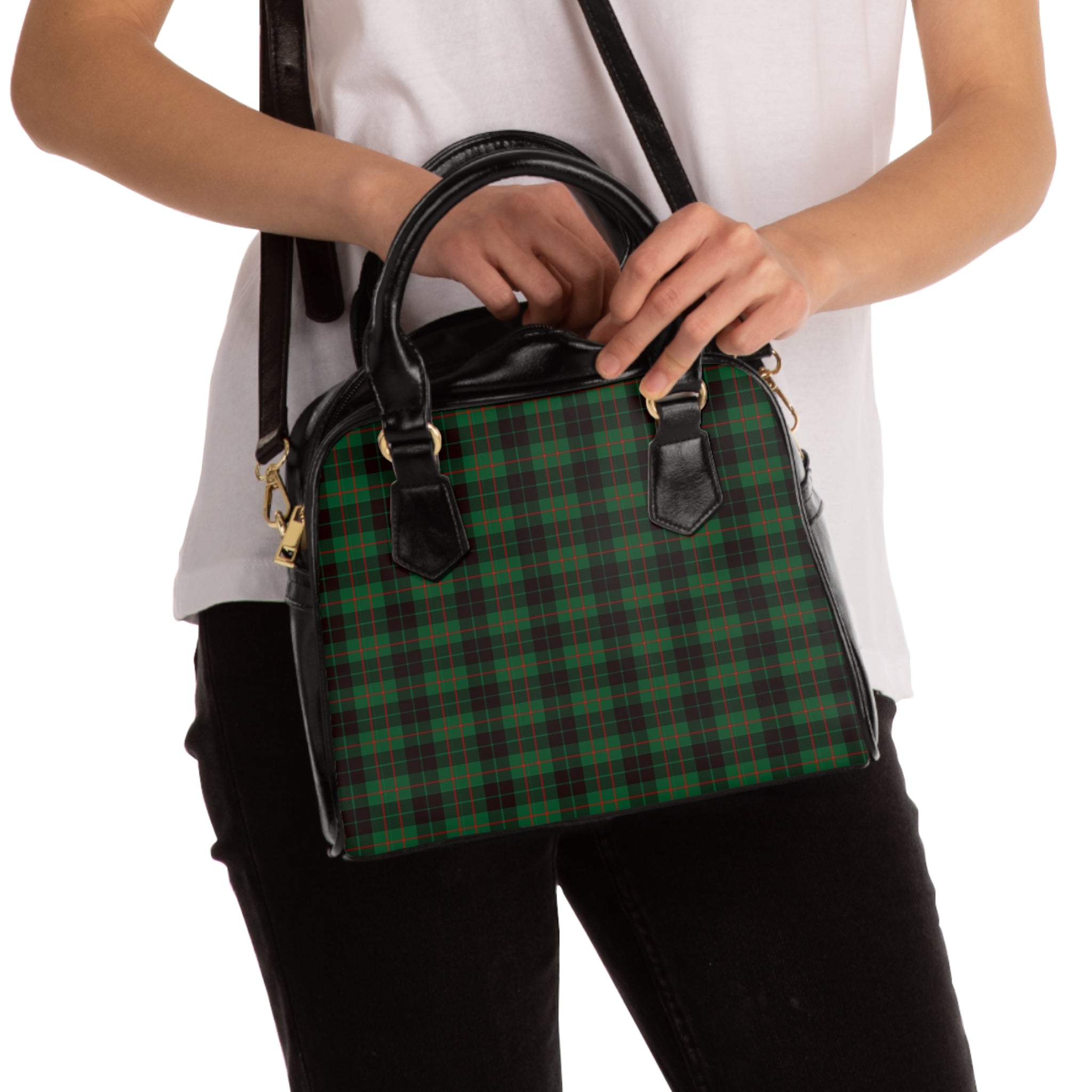 Green Plaid Handbag