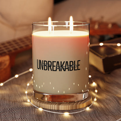 "Unbreakable" 11 oz Glass Soy Scented Candle