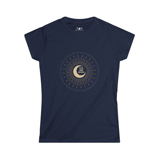 "To the Moon and Back" Soft Style Tee
