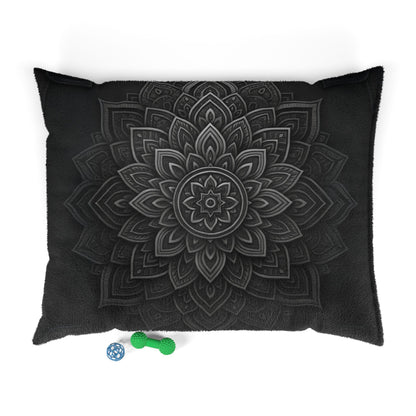Zen in Black and White Pet Bed