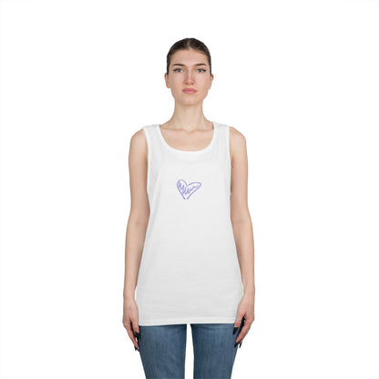 Erase the Stigma Heartfelt Unisex Heavy Cotton Tank Top