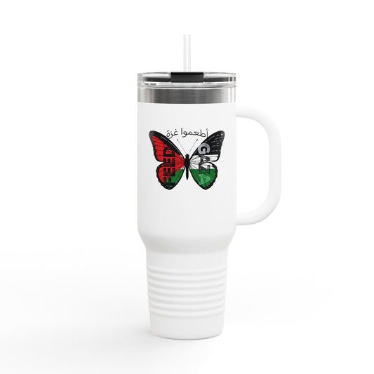 Feed Gaza Insulated Travel Mug | 40oz