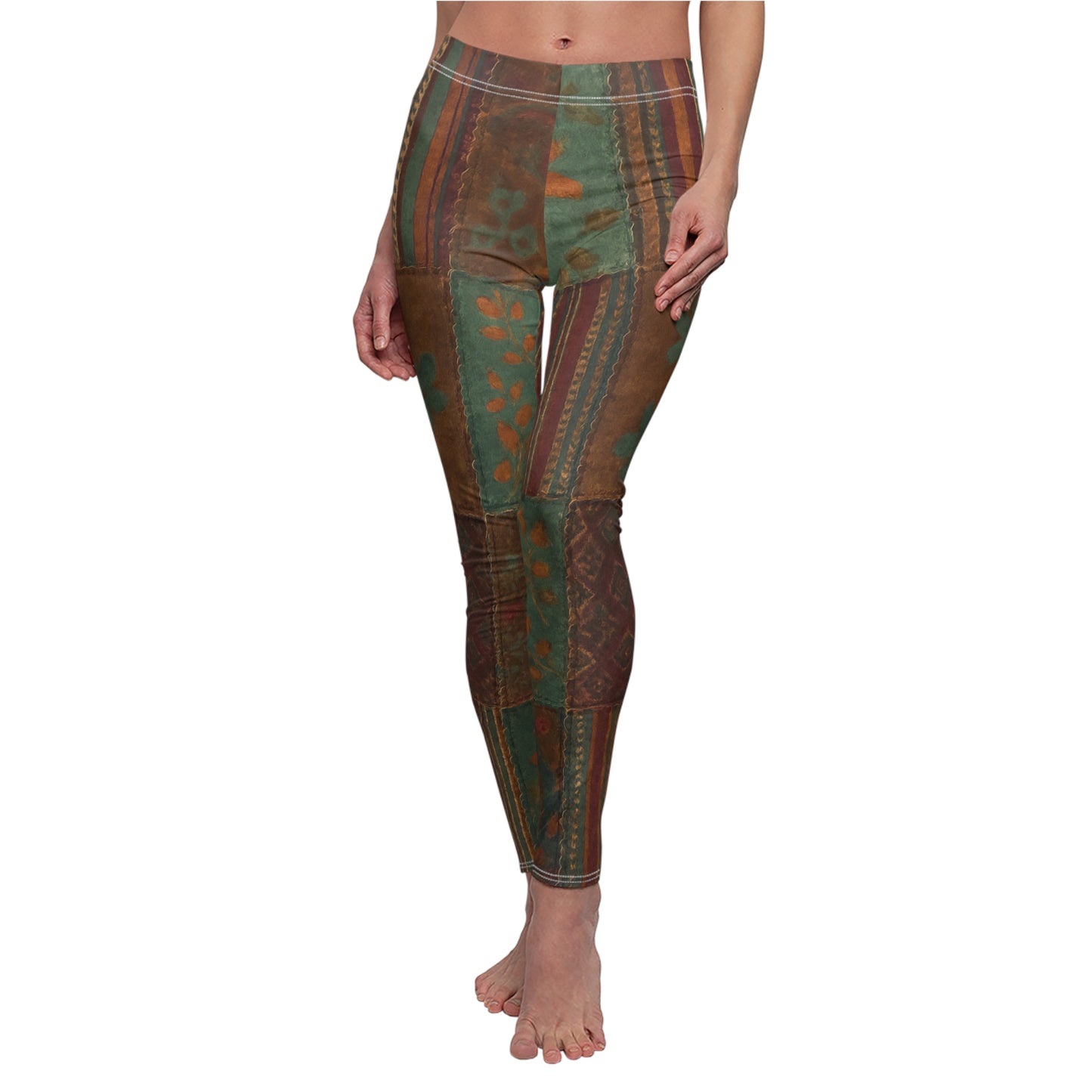 Bohemian Patchwork Leggings