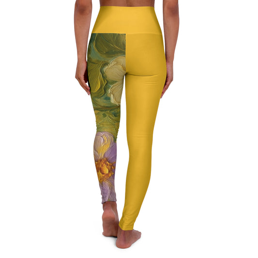Bloomin' Beauties High Waisted Yoga Leggings