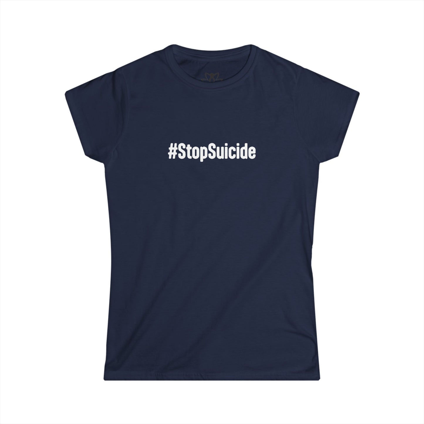 "#StopSuicide" Soft Style Tee