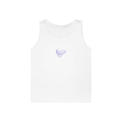 Erase the Stigma Heartfelt Unisex Heavy Cotton Tank Top