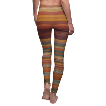 RainBoho Striped Leggings