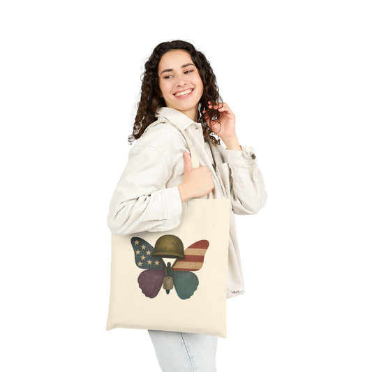 Wings of Honor Canvas Tote Bag