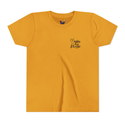 Inspiring Youth Tee: You Matter, Keep Going - Motivational T-Shirt for Kids, Positive Vibes, Birthday Gift, Back-to-School, Everyday Wear