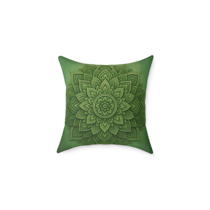 Sage Strength Mandala Pillow
