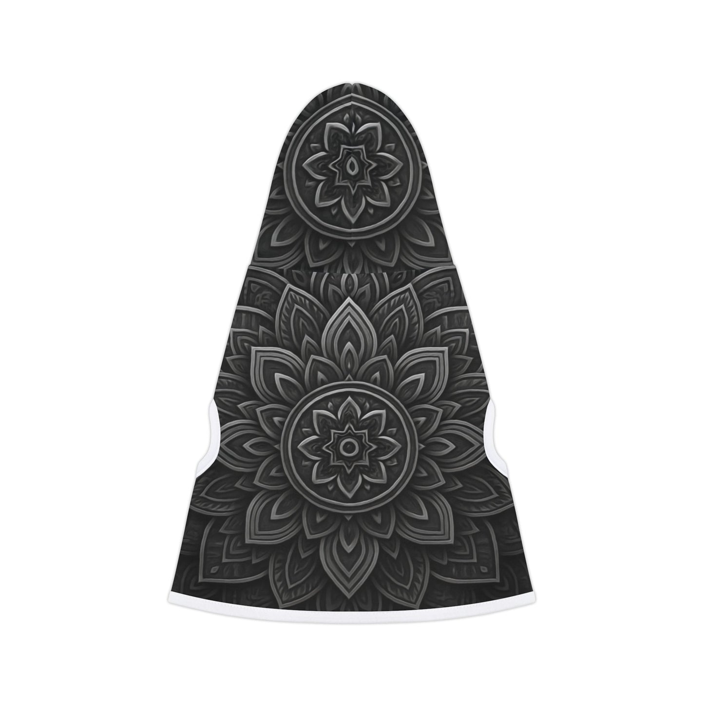 Zen in Black and White Pet Hoodie