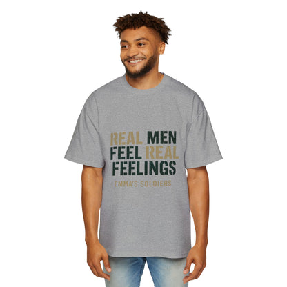 Real Men Real Feelings Oversized Tee