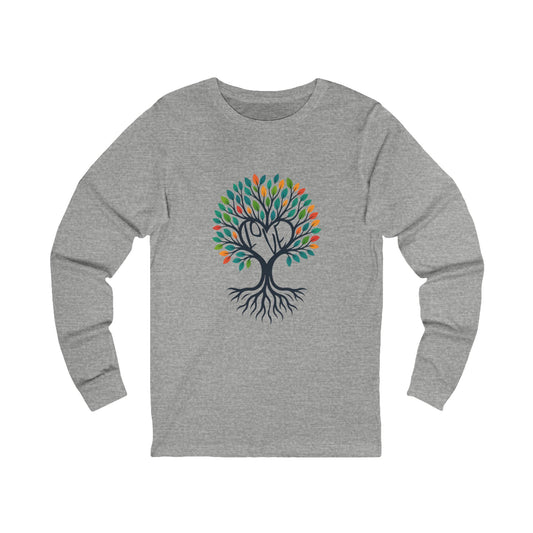 Growing Love Tree Unisex Long Sleeve Tee