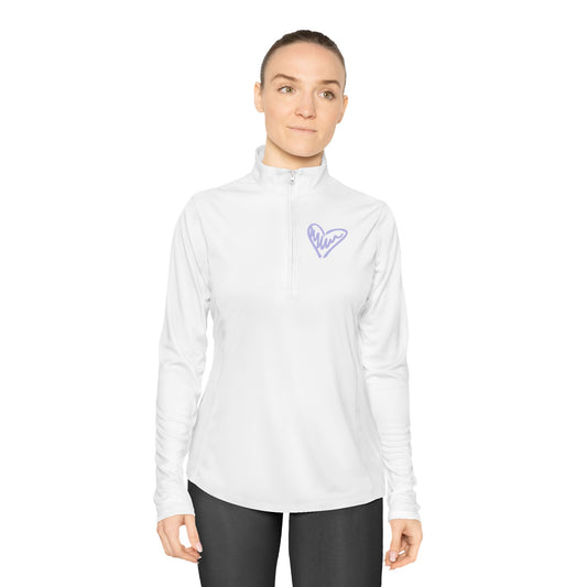 Erase the Stigma Ladies Quarter-Zip Pullover