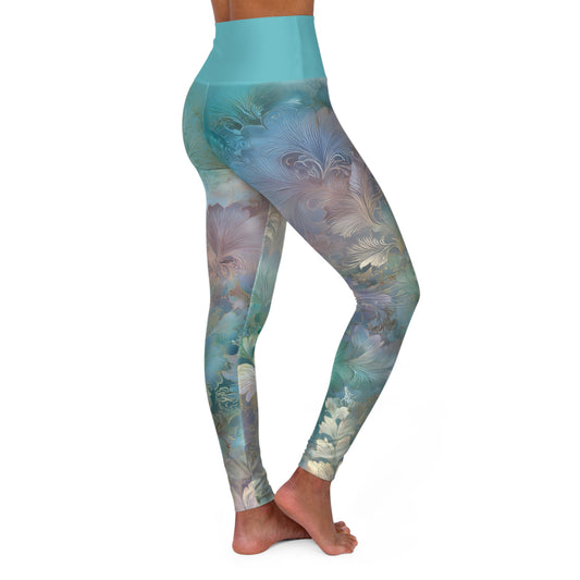 Strange Blooms High-Waisted Yoga Leggings