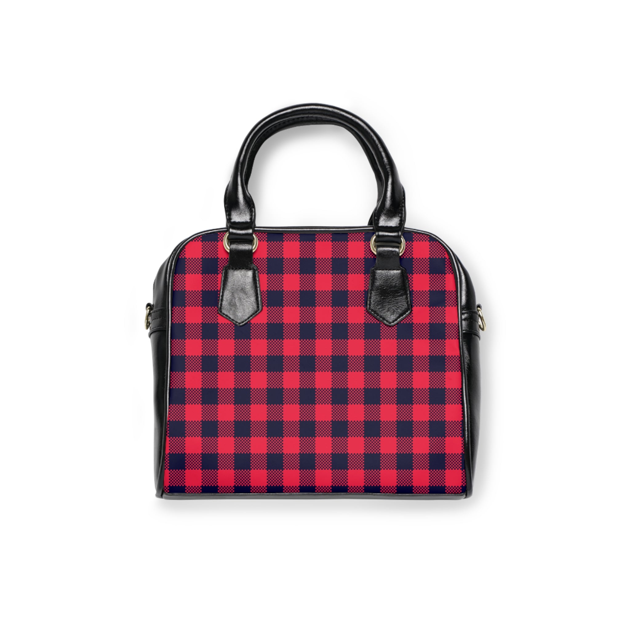 Red Plaid Handbag